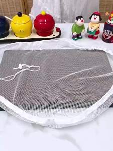 OUHOE | [J] 30/40/50cm Durable Nylon Steamer Cloth Reusable Non-stick Steamer Liners Dehydrator Mats Kitchen Tools