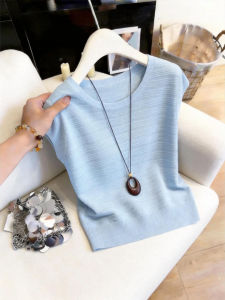 V.C.I | Aesthetic Sleeveless Knit Shirt