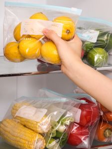 Túi Đựng Thực Phẩm Dày FaSoLa Có Khóa Kéo Tủ Lạnh Cấp Thực Phẩm Có Khóa Dùng Một Lần Túi Đựng Thức Ăn Đồ Dùng Ăn Uống