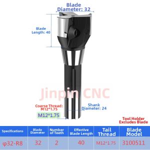 Indexable Right-angle Milling Cutter