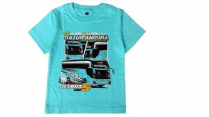 Kaos Atasan anak Bis Viral Bus Mania RATU PANDORA usia 1-12 Tahun