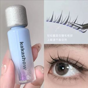 Dorisna Fast Drying Shimmer Eyelash Glue Long Lasting Strong Adhesion Safe Gentle False Eyelash Glue Makeup Cosmetic Tool