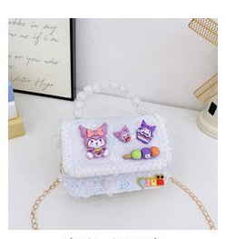 กระเป๋าสะพายข้างแบบสะพายข้างสำหรับเด็กผู้หญิง กระเป๋าถือแบบมินิ กระเป๋าใส่เหรียญ กระเป๋าสะพายข้างแฟชั่นสำหรับเด็กผู้หญิง