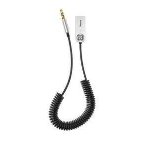 BASEUS | Baseus Bluetooth Transmitter Wireless Bluetooth Receiver 5.0 Car AUX 3.5mm Bluetooth Adapter Audio Cable For Speaker Headphones