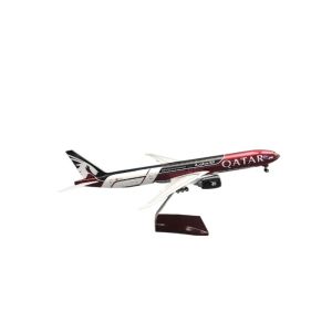 47cm Scale Aircraft B777-300 Airways Model Planes Diecast Airplane With Lights And Wheels Aviation Model Boys Toys Souvenir Gift