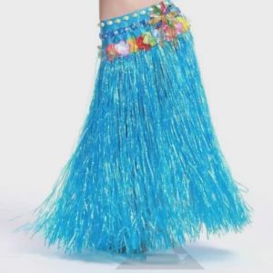30/40/60/80cm Plastic Fibers Women Dance Grass Skirts Hula Hawaiian Costumes Children Stage Dress Up Festive Apparel Accessories
