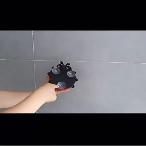 Toothbrush Holders Cute Seven-Star Ladybug Toothbrush with Suction Cup No Drill Insect Shape Toothbrush Holder for Kids Bathroom Powerful Suckers Bathroom Accessories