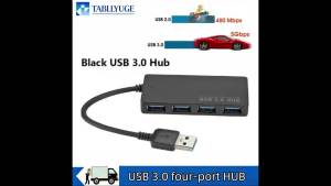 High Speed 4 Ports USB 3.0 HUB Multi USB C Type-C Splitter Expander Multiple USB Expander Computer Accessories for Computer
