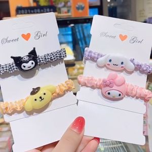 HR003 Karet Ikat Rambut Scrunchie Karakter Lucu Anak Dewasa Karakter Sanrio