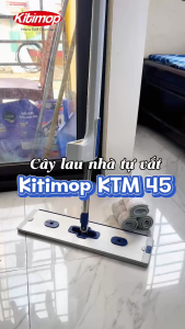 Miếng Lau Nhà Thay Thế 45x12cm Dùng Cho Cây Lau Nhà KITIMOP KTM-45