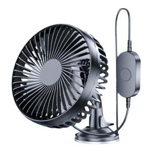 Cooling Car Fan USB Port Powerful Cooling Device