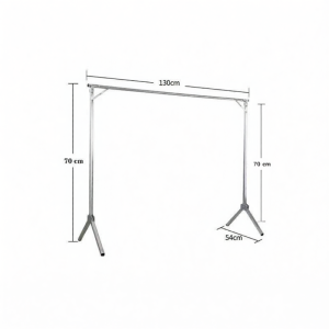 Portable Folding Stainless Steel Clothes Drying Rack