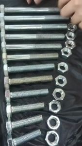 ISI (5PCS) BAUT MUR PUTIH BMP M14 ( KUNCI 19 ) - TERLENGKAP