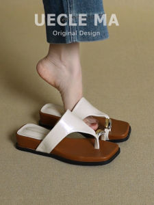 Stylish French Style Open-Toe Sandal Flat