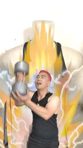 Baju Singlet Fitness Tali Kecil Predator Fitnes Sport