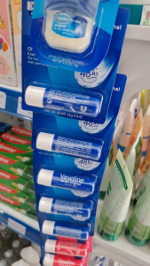 Son Dưỡng Môi Vaseline Lip Care 4.8g – Dưỡng Ẩm Môi Original Không Màu & Rosy Lips Hồng Tự Nhiên