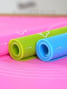 Alas Silikon Kue Adonan Tahan Panas Food Grade Anti Slip/ Tatakan Baking Silicone Anti Lengket