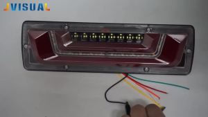 New Dynamic LED Truck Tail Light Turn Signal Rear Brake Lights Reverse Signal Lamp 12/24V Trailer Lorry Bus Caravan Camper Lamp