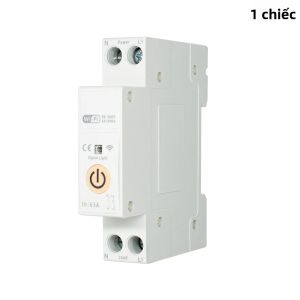 Công Tắc Ngắt Mạch Thông Minh Tuya WiFi 63A 1P Với Rơle Bảo Vệ Đo Điện Áp Hiện Tại Để Gắn Trên Thanh DIN Điều Khiển Nhà Thông Minh