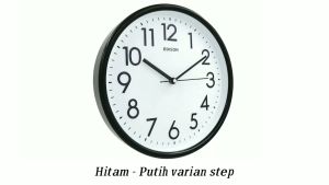 Jam Dinding Edison Sweep ES EQ 315 T5 Timbul Diameter 310mm 31cm