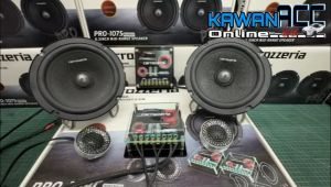 Carrozzeria PRO-Series 6.5 inch 2-Way Component Speaker**100%Original**380Watts PRO-108C for ProtonPeroduaHondaToyota