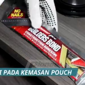 Lem Pengganti Paku Pioneer Builders Bond 100 Gram Instant Serba Guna Tanpa Bor Dinding Super Kuat