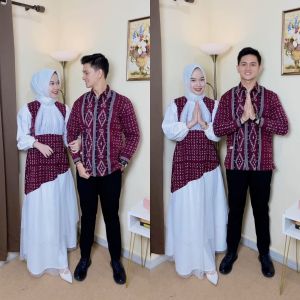 CAMELINA SERIES DRESS TENUN - COUPLE BAJU TENUN