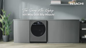 Máy giặt xấy cửa trước HITACHI Inverter Giặt 12 kg/Sấy 8 kg - BD_D120XGV_MAG | Thiết kế hiện đại Lắp đặt dễ dàng Hàng chính hãng Bảo hành trọn gói