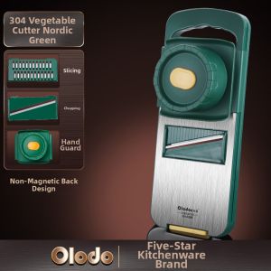 Olodo | Vegetable Slicer Grater Shredder 316 Stainless Steel