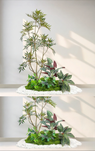 LIANYOU | Simulation Plants For Indoor Landscaping Large Decorative Planter