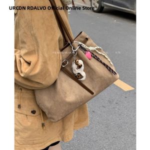 URCDN RDALVO | Retro Matte Large Capacity Tote Bag