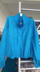 Womens Jacket 2026 New Blue Pleated  Jacket for Women Summer Loose Ladies Jacket Casaul Chic Oversize Women Outerwear