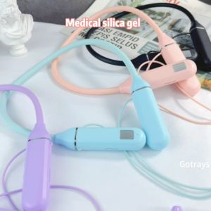 Gotrays Leher Gantung Headset Bluetooth Headphone Gerakan Mode Ringan Earphone Bluetooth Wireless