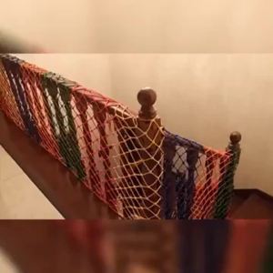 Lưới Dây Thừng Chắc Chắn Nhiều Màu Sắc Dùng Trang Trí Sân Vườn Ngoài Trời Hỗ Trợ Cây Đậu Hà Lan Và Đậu Que Leo Bền Chắc