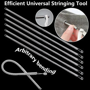 4pc/ 1pc Efficient Rope threading device  Universal Rope Threader  Sewing Tool | Spring Loaded Threader Sewing Accessories
