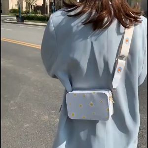 "aurabagss" - Tas Wanita Tas Selempang Mini Wanita "KOREA DAISY" Sling Bag Remaja Wanita Ala Jepang Murah Bisa COD