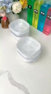 ONE-C1155 Wadah Penyimpanan Makanan Dengan Tirisan Serbaguna / Kotak Makan Bekal Mini Tempat Nasi