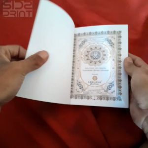 Blangko Yasin 246 Halaman Hanya Isian Tanpa Sampul Bahan HVS