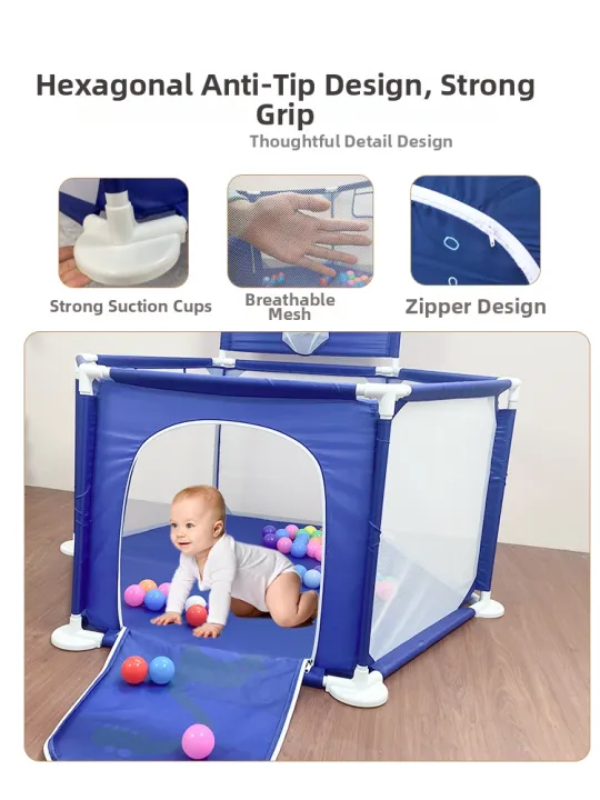 HOT%20PAPA%20%7C%20Baby%20Protection%20Game%20Fence%20For%20Crawling%20and%20Walking%20-%20Image%204