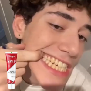 ยาสีฟัน SP-10 ลดฟันเหลือง ฟันขาว ขจัดกลิ่นปากปรับปรุงกลิ่นปาก ลมหายใจสดชื่น ทำให้ฟันขาวขึ้น เหมาะสำหรับทั้งครอบครัวปรับปรุงกลิ่นปาก ลมหายใจสดชื่