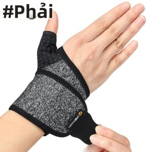 1 Chiếc Đai Hỗ Trợ Cổ Tay Có Thể Điều Chỉnh Dành Cho Hội Chứng Ống Cổ Tay Viêm Gân Và Viêm Khớp Giảm Đau Hỗ Trợ Thể Thao Cho Các Trường Hợp Bong Gân Và Đau Cổ Tay Chất Liệu Polyester Dệt Mềm Mại Dành Cho Người Lớn