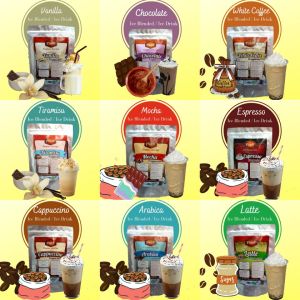 ( 500g ) Serbuk Untuk Ice Blended Powder  Minuman Ais  Iceblended Powder  Air Balang  Oreo Ice Blended  Ais Malaysia
