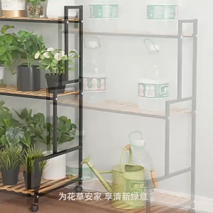 【PLAYFUL】 Flower Rack Plant Rack Steel Outdoor Rak Pasu Pokok Bunga Outdoor Bertingkat Murah