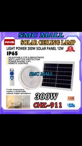WHS 300W Solar Ceiling Lamp Home indoor ceiling light Balcony Stair lights Solar garden lights Bedroom ceiling lights