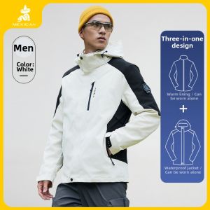 Mexican | Windproof Waterproof Detachable Thickening 3-in-1 Jacket