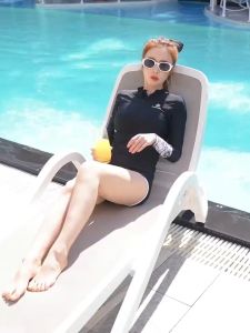 ชูดว่ายน้ําวันพีช แขนยาว ป้องกันแดด สไตล์มาโดว สุดเซ็กซี่ 2360 - คุณประกอบด้วย ฤดูใบไม้ผลิ สำหรับผู้หญิง คุณค่าใช้จ่ายที่สูง