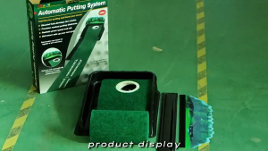 🏌🏻♂️พร้อมระบบคืนลูกอัตโนมัติ🏌🏻♂️ 3m อุปกรณ์ซ้อมกอล์ฟ พรมพัตต์กอล์ฟ พรมซ้อมกอล์ฟ Golf Putting Trainer Mat