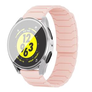 Full TPU Case+Strap for Samsung Galaxy Watch 7 6 5 4 40mm 44mm Magnetic Silicone Strap+Protector Cover for Galaxy Watchband