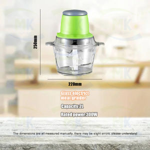 Electric Garlic Grinder Stainless Steel Meat Grinder Multi-Function Onion Slicer Vegetable Chopper