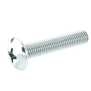 GUWANJI | Zinc Plated Crosshead Round Mushroom Head Screws
